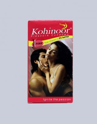 Kohinoor Pink Natural Shaped Condom