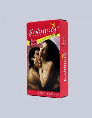 Kohinoor Pink Natural Shaped Condom