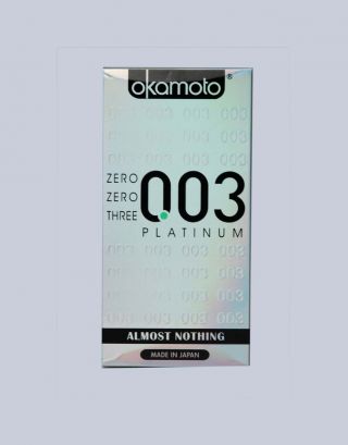Okamoto 0.03 Platinum Condoms