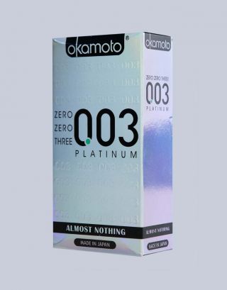 Okamoto 0.03 Platinum Condoms