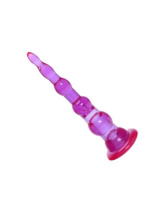Silicone Flexible Bendable Beaded Anal Butt