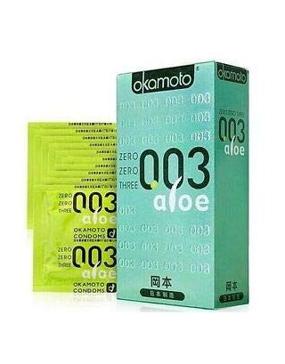 Okamoto 003 Aloe Condoms10s Made in Japan