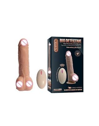 SENKART BIG DETECTIVE REAL FLESH WIRELESS VIBRATOR