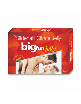 BIGFUN JELLY (SILDENAFIL CITRATE JELLY 100MG) 10 SACHET