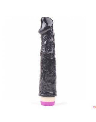 STUD VIBRATOR BROWN DILDO 8 INCHES