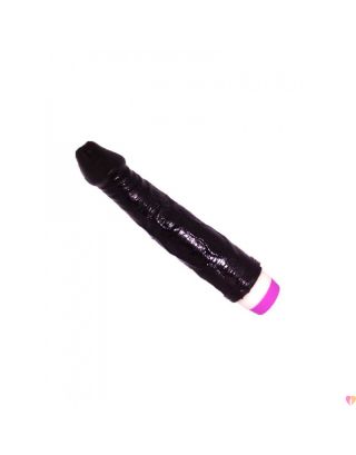 STUD VIBRATOR BROWN DILDO 8 INCHES