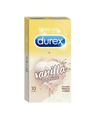 Durex Vanilla Popsicle Condoms 10'S