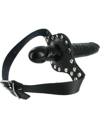 STRICT LEATHER RIDE ME MOUTHGAG WITH DILDO