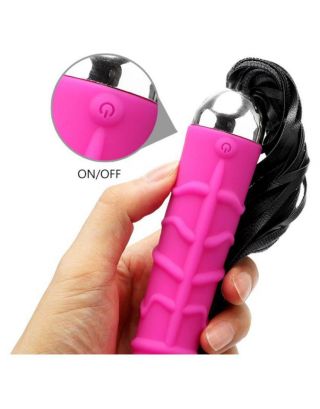 PINK DILDO VIBRATOR WITH TAIL