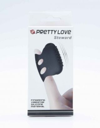 PRETTY LOVE STANFORD FINGERING VIBRATOR (BLACK)