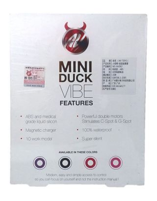 MINI DUCK VIBE WATERPROOF FOR WOMEN