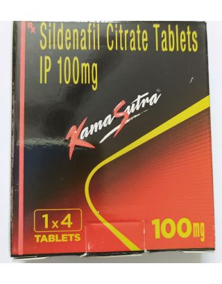 KAMASUTRA 100MG 20 PILLS (SILDENAFIL CITRATE)