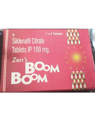 ZENS BOOM BOOM 100mg TABLET(SILDENAFIL CITRATE 20PILL)