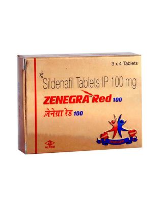 ZENEGRA RED 100MG TABLET( 20 PILLS)